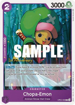 Chopa-Emon (OP05-068)  [Awakening of the New Era: 1st Anniversary Tournament Cards]