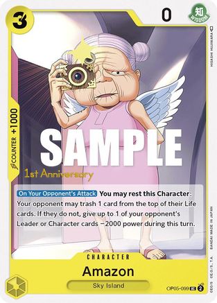 Amazon (OP05-099)  [Awakening of the New Era: 1st Anniversary Tournament Cards]