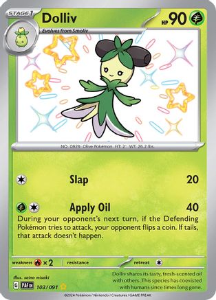 Dolliv 103/091 [SV Paldean Fates]  - Holofoil