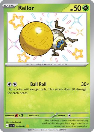 Rellor 108/091 [SV Paldean Fates]  - Holofoil