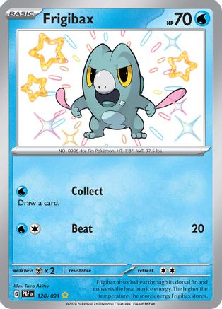 Frigibax 128/091 [SV Paldean Fates]  - Holofoil