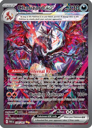 Charizard ex 234/091 [SV Paldean Fates]  - Holofoil