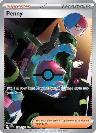 Penny 239/091 [SV Paldean Fates]  - Holofoil