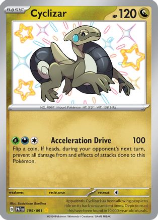 Cyclizar 195/091 [SV Paldean Fates]  - Holofoil