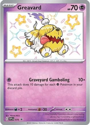 Greavard 070 [SV Scarlet & Violet Promo Cards]  - Holofoil