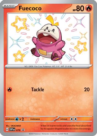 Fuecoco 079 [SV Scarlet & Violet Promo Cards]  - Holofoil