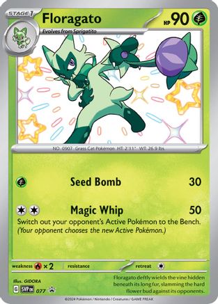 Floragato 077 [SV Scarlet & Violet Promo Cards]  - Holofoil