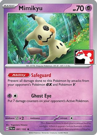 Mimikyu 097 [Prize Pack Series Cards]