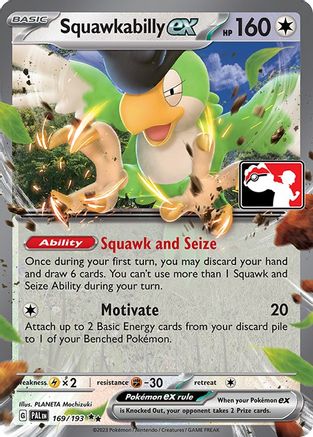 Squawkabilly ex 169/193 [Prize Pack Series Cards]  - Holofoil