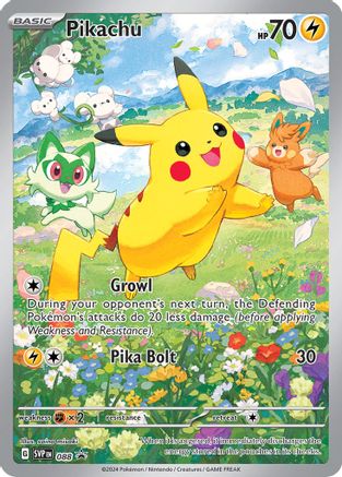 Pikachu 088 [SV Scarlet & Violet Promo Cards]  - Holofoil