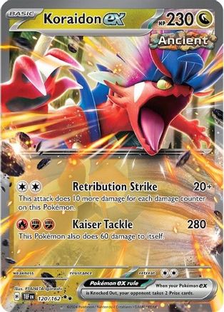 Koraidon ex 120/162 [SV05 Temporal Forces]  - Holofoil