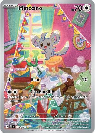 Minccino 182/162 [SV05 Temporal Forces]  - Holofoil