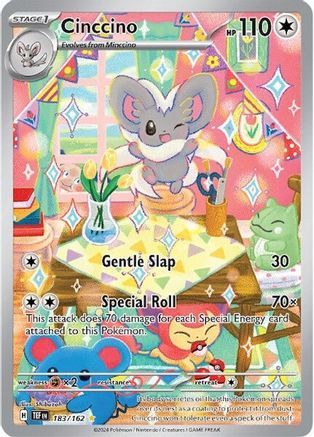 Cinccino 183/162 [SV05 Temporal Forces]  - Holofoil