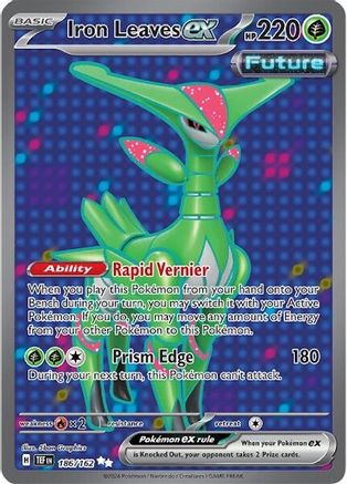 Iron Leaves ex 186/162 [SV05 Temporal Forces]  - Holofoil