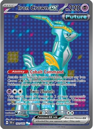 Iron Crown ex 191/162 [SV05 Temporal Forces]  - Holofoil