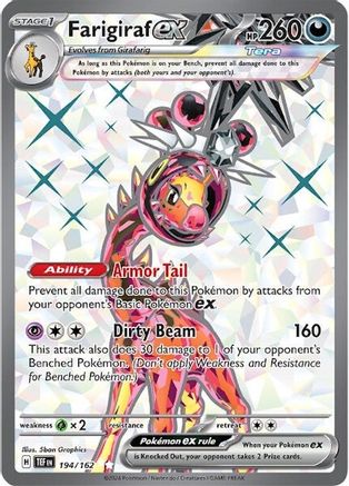 Farigiraf ex 194/162 [SV05 Temporal Forces]  - Holofoil