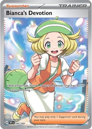 Bianca's Devotion 197/162 [SV05 Temporal Forces]  - Holofoil