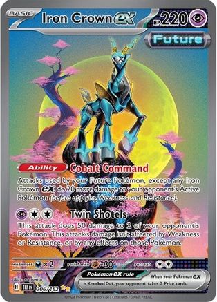 Iron Crown ex 206/162 [SV05 Temporal Forces]  - Holofoil
