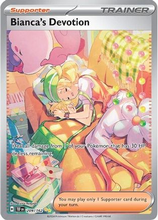 Bianca's Devotion 209/162 [SV05 Temporal Forces]  - Holofoil