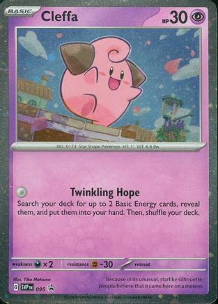Cleffa 095 [SV Scarlet & Violet Promo Cards]  - Holofoil