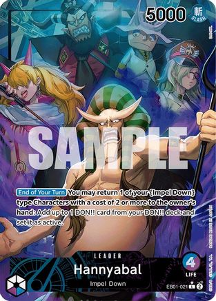 Hannyabal (Alternate Art) (EB01-021)  [Extra Booster: Memorial Collection] Foil