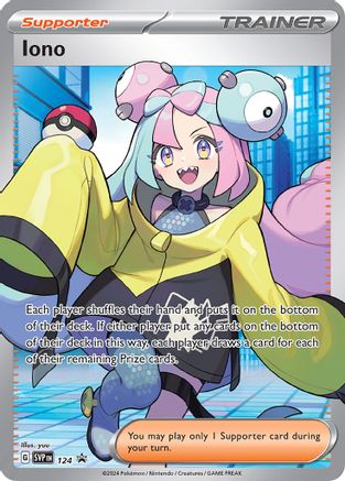Iono 124 [SV Scarlet & Violet Promo Cards]  - Holofoil