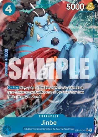 Jinbe (045) (Parallel) (OP07-045)  [500 Years in the Future] Foil