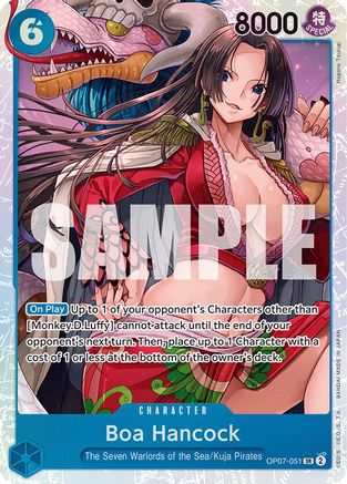 Boa Hancock (051) (OP07-051)  [500 Years in the Future] Foil