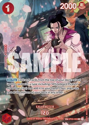 Izo (SP) (OP03-003)  [500 Years in the Future] Foil