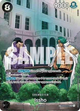 Issho (SP) (OP03-078)  [500 Years in the Future] Foil