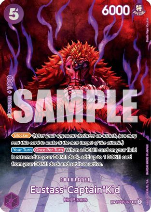 Eustass"Captain"Kid (SP) (OP05-074)  [500 Years in the Future] Foil