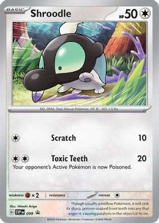Shroodle 099 [SV Scarlet & Violet Promo Cards]  - Holofoil