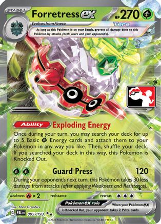 Forretress ex 005/193 [Prize Pack Series Cards]  - Holofoil