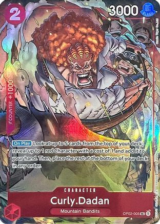 Curly.Dadan (Premium Card Collection -Best Selection Vol. 1-) (OP02-005)  [One Piece Promotion Cards] Foil