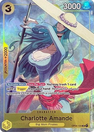 Charlotte Amande (Premium Card Collection -Best Selection Vol. 1-) (OP04-105)  [One Piece Promotion Cards] Foil