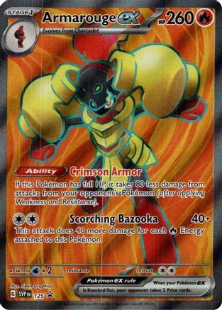 Armarouge ex 125 [SV Scarlet & Violet Promo Cards]  - Holofoil