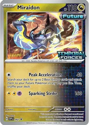 Miraidon 092 [SV Scarlet & Violet Promo Cards]  - Holofoil