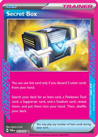 Secret Box 163/167 [SV06 Twilight Masquerade]  - Holofoil