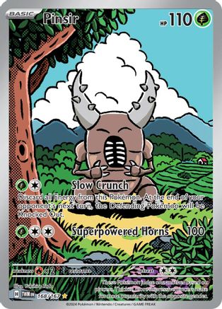 Pinsir 168/167 [SV06 Twilight Masquerade]  - Holofoil