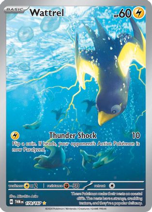 Wattrel 178/167 [SV06 Twilight Masquerade]  - Holofoil