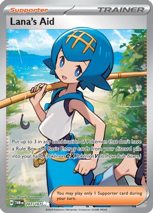 Lana's Aid 207/167 [SV06 Twilight Masquerade]  - Holofoil