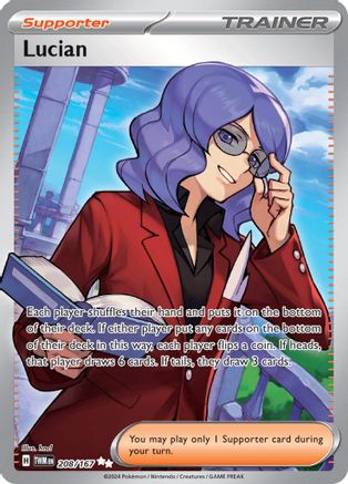 Lucian 208/167 [SV06 Twilight Masquerade]  - Holofoil