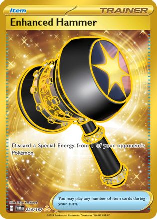 Enhanced Hammer 224/167 [SV06 Twilight Masquerade]  - Holofoil
