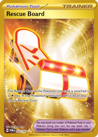 Rescue Board 225/167 [SV06 Twilight Masquerade]  - Holofoil