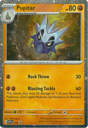 Pupitar 120 [SV Scarlet & Violet Promo Cards]  - Holofoil