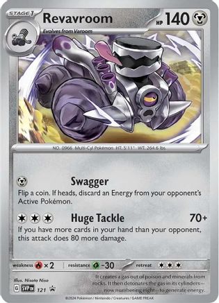 Revavroom 121 [SV Scarlet & Violet Promo Cards]  - Holofoil