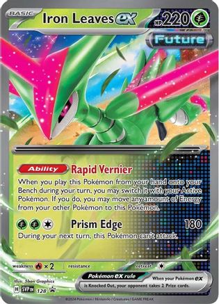 Iron Leaves ex 128 [SV Scarlet & Violet Promo Cards]  - Holofoil