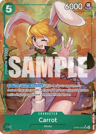 Carrot (023) (Parallel) (OP08-023)  [Two Legends] Foil