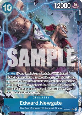 Edward.Newgate (Parallel) (OP08-043)  [Two Legends] Foil