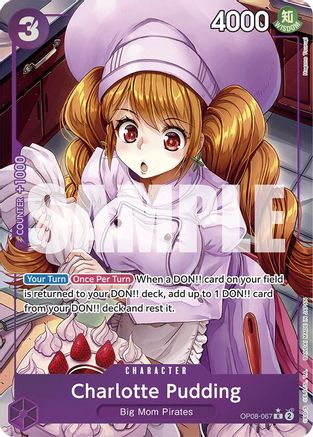 Charlotte Pudding (067) (Parallel) (OP08-067)  [Two Legends] Foil